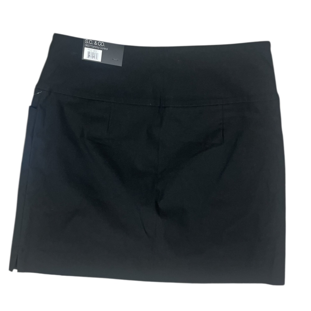 NWT S.C. & Co. Women's Skort in Black (TSE) - Picture 3 of 11